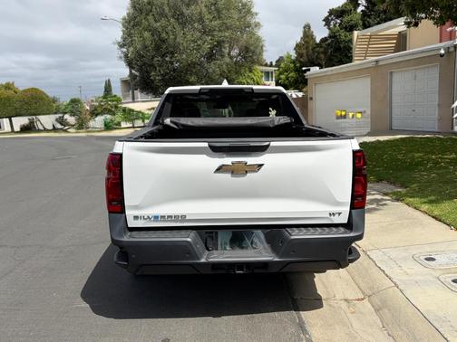 White 2024 Chevrolet Silverado EV WT
