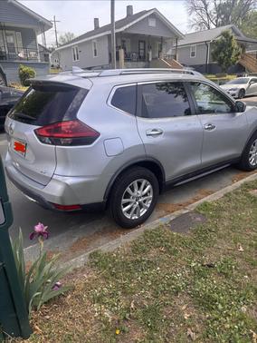 Silver 2018 Nissan Rogue SV