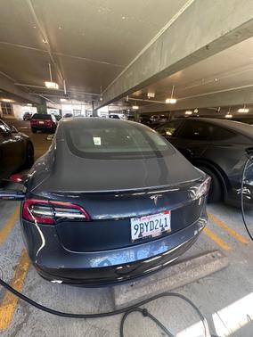 Gray 2022 Tesla Model 3 Base