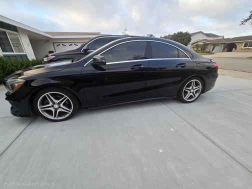 Black 2015 Mercedes-Benz CLA-Class CLA 250
