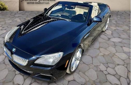 Black 2013 BMW 650 i