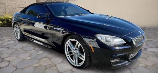 Black 2013 BMW 650 i