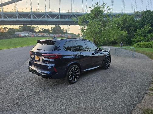 Blue 2022 BMW X5 M Base