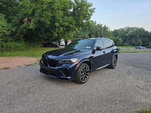 Blue 2022 BMW X5 M Base