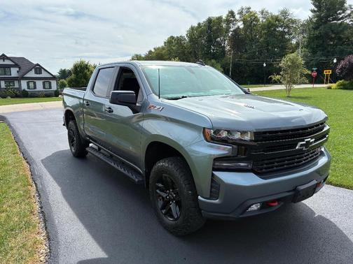 Gray 2021 Chevrolet Silverado 1500 LT Trail Boss