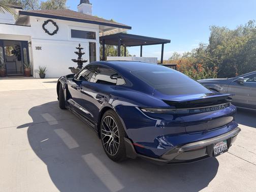 Blue 2021 Porsche Taycan Taycan