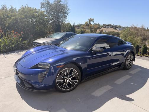 Blue 2021 Porsche Taycan Taycan