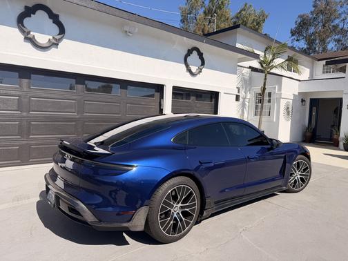 Blue 2021 Porsche Taycan Taycan