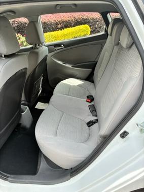 White 2017 Hyundai Accent SE