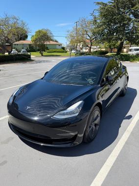 Black 2022 Tesla Model 3 Long Range
