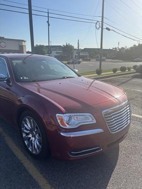 Red 2014 Chrysler 300 Base