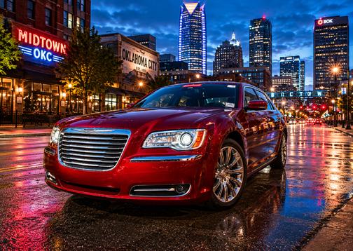 Red 2014 Chrysler 300 Base