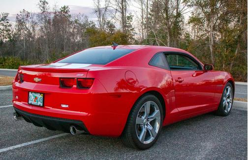 Red 2010 Chevrolet Camaro 1SS