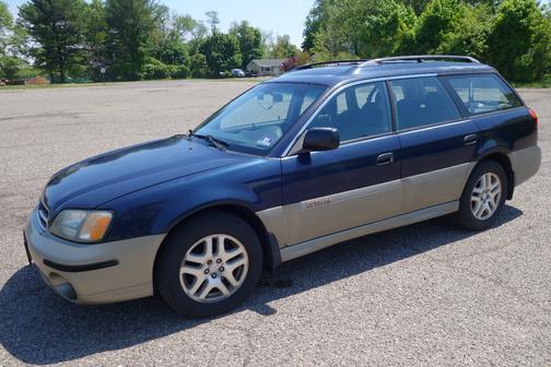 Blue 2002 Subaru Outback Base