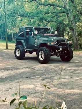Green 2003 Jeep Wrangler Sport