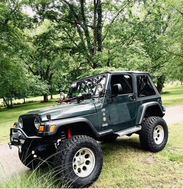 Green 2003 Jeep Wrangler Sport
