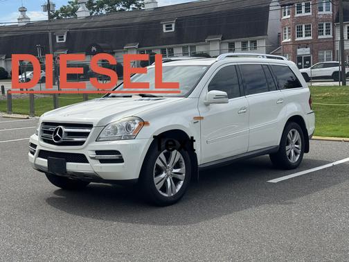 White 2012 Mercedes-Benz GL-Class GL 350 BlueTEC 4MATIC