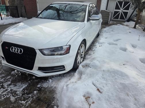 White 2013 Audi S4 3.0T Premium Plus