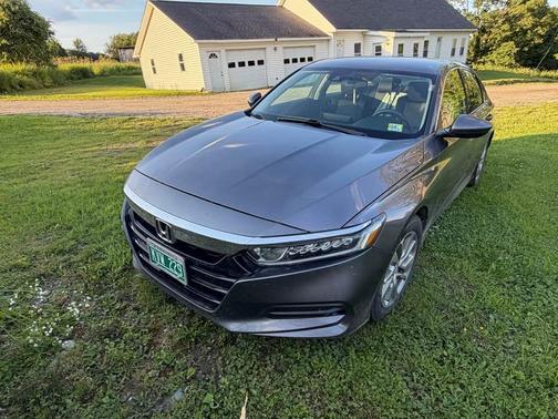 Gray 2018 Honda Accord LX