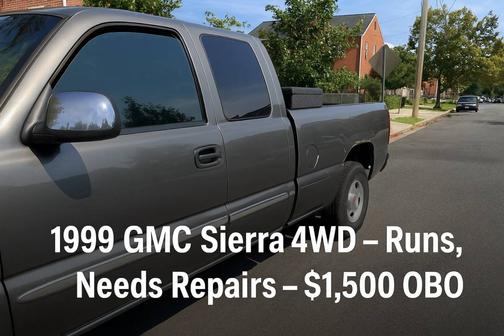 1999 GMC Sierra 1500 SLE