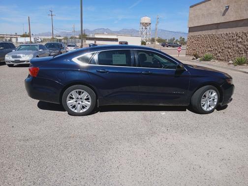 Blue 2017 Chevrolet Impala 1LS