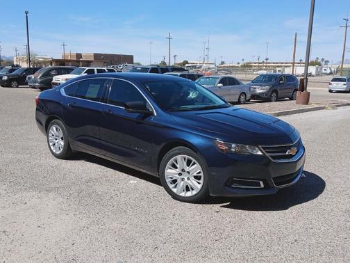 Blue 2017 Chevrolet Impala 1LS