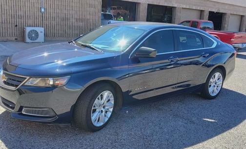 Blue 2017 Chevrolet Impala 1LS