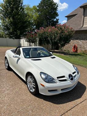 White 2007 Mercedes-Benz SLK-Class SLK350 Roadster