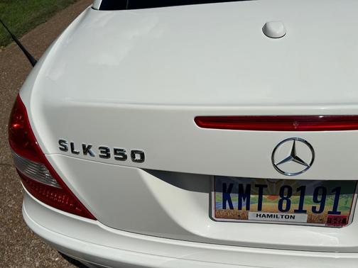 White 2007 Mercedes-Benz SLK-Class SLK350 Roadster