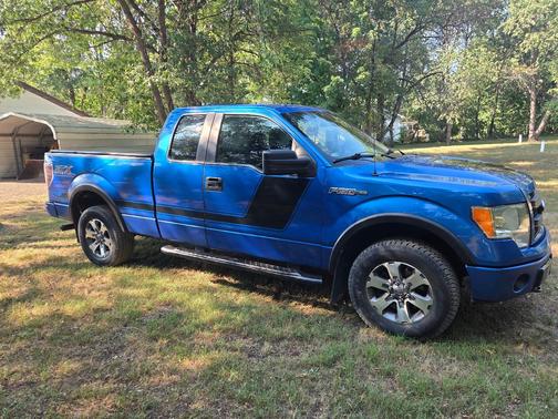 Blue 2014 Ford F-150 STX