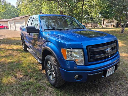Blue 2014 Ford F-150 STX