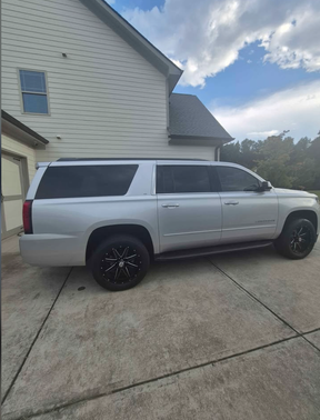 Silver 2019 Chevrolet Suburban LT