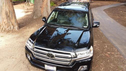 Black 2018 Toyota Land Cruiser Base