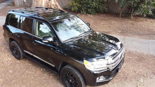 Black 2018 Toyota Land Cruiser Base