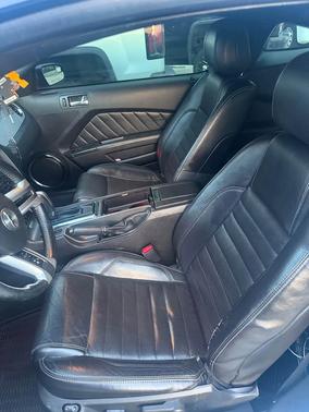 Blue 2013 Ford Mustang V6 Premium