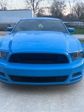 Blue 2013 Ford Mustang V6 Premium