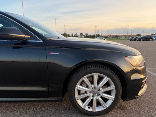 Black 2013 Audi A6 3.0T Prestige