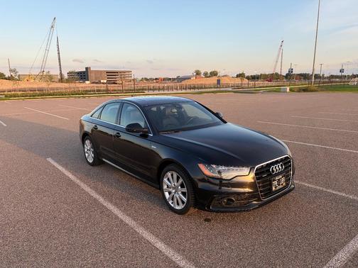 Black 2013 Audi A6 3.0T Prestige