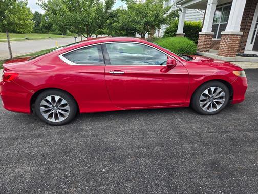 Red 2014 Honda Accord EX-L