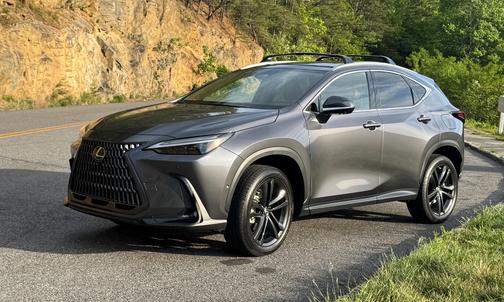 Gray 2025 Lexus NX 450h+ Luxury AWD