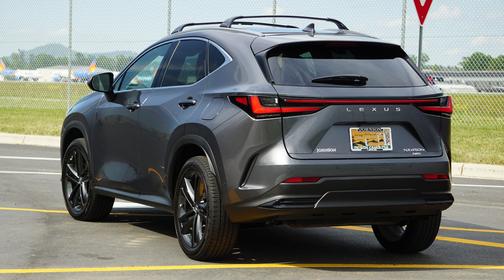 Gray 2025 Lexus NX 450h+ Luxury AWD