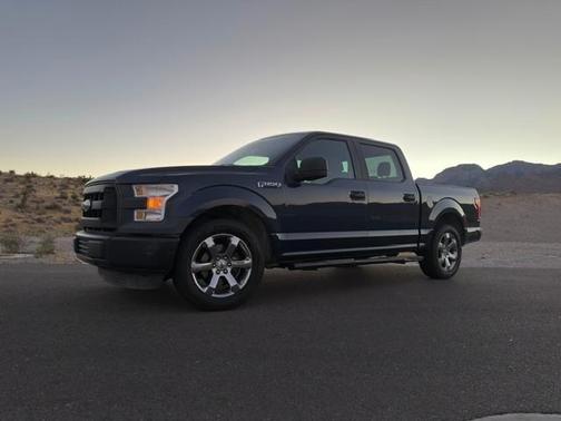 Blue 2015 Ford F-150 XL