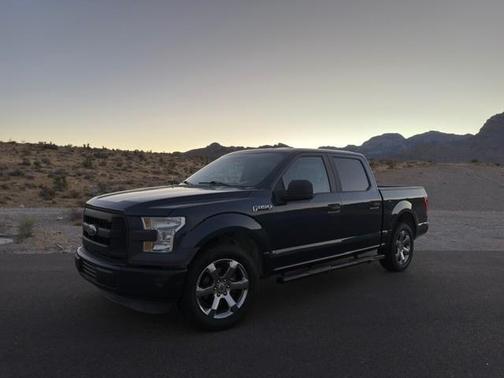 Blue 2015 Ford F-150 XL