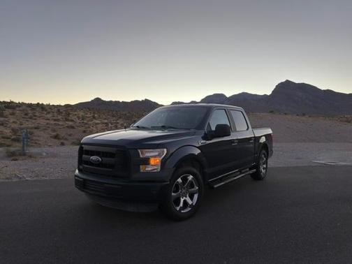 Blue 2015 Ford F-150 XL