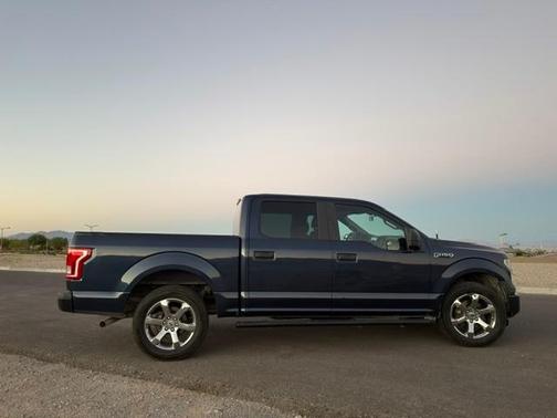 Blue 2015 Ford F-150 XL