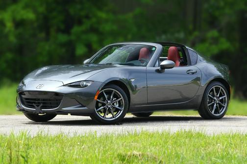 Gray 2020 Mazda MX-5 Miata RF Grand Touring