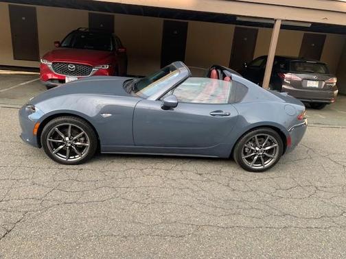 Gray 2020 Mazda MX-5 Miata RF Grand Touring