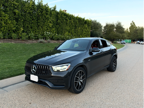 Gray 2023 Mercedes-Benz AMG GLC 43 4MATIC Coupe