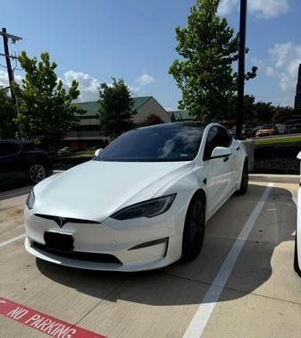 White 2024 Tesla Model S Long Range