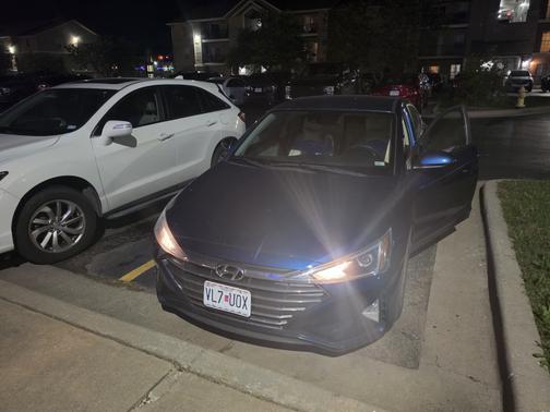 Blue 2019 Hyundai ELANTRA SEL